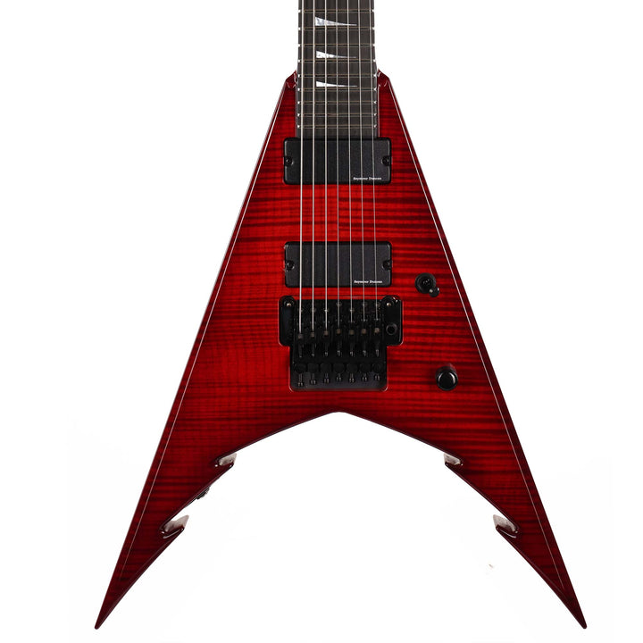 Jackson USA Signature Corey Beaulieu King V Transparent Red Burst
