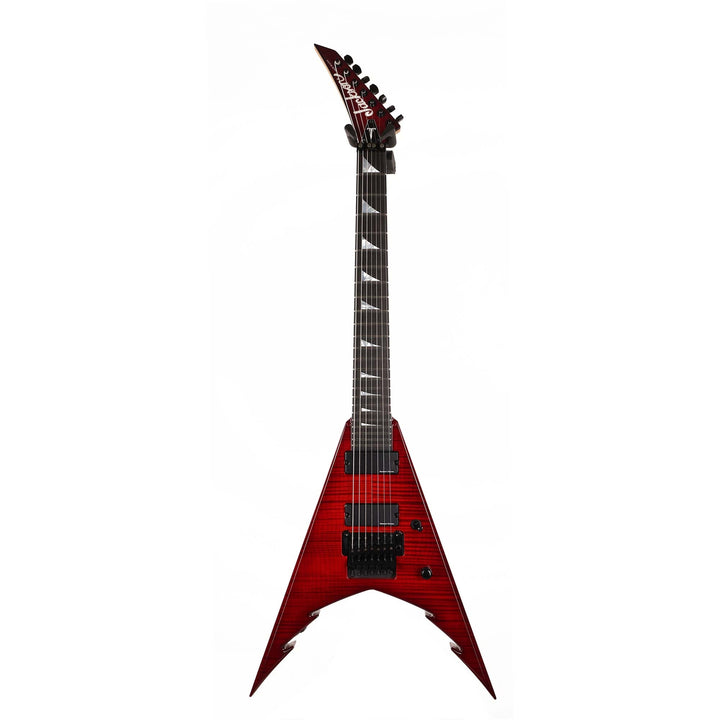Jackson USA Signature Corey Beaulieu King V Transparent Red Burst