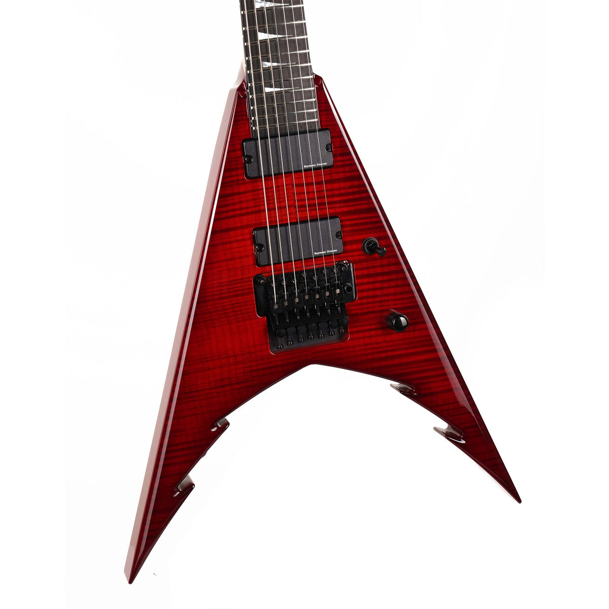 Jackson USA Signature Corey Beaulieu King V Transparent Red Burst — 5