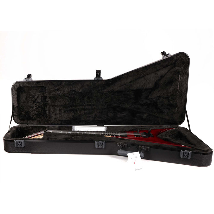 Jackson USA Signature Corey Beaulieu King V Transparent Red Burst