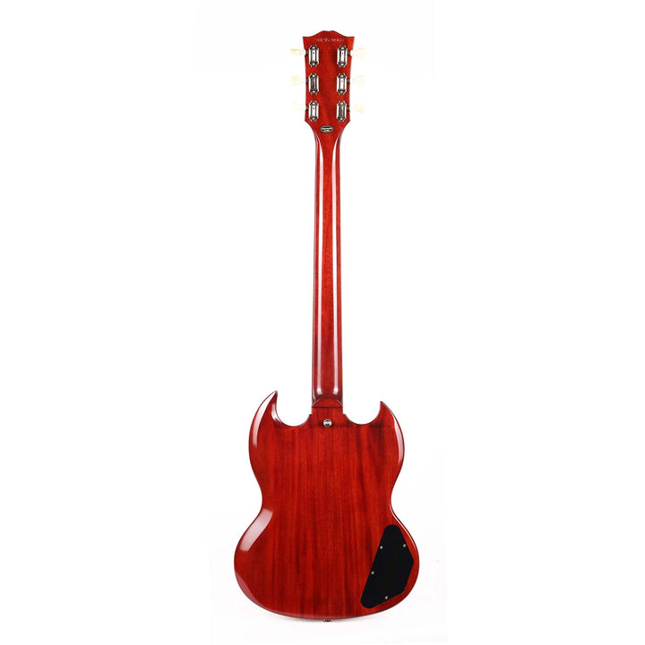 Epiphone Inspired by Gibson Custom 1964 SG Standard with Maestro Vibrola Left-Handed Cherry Red