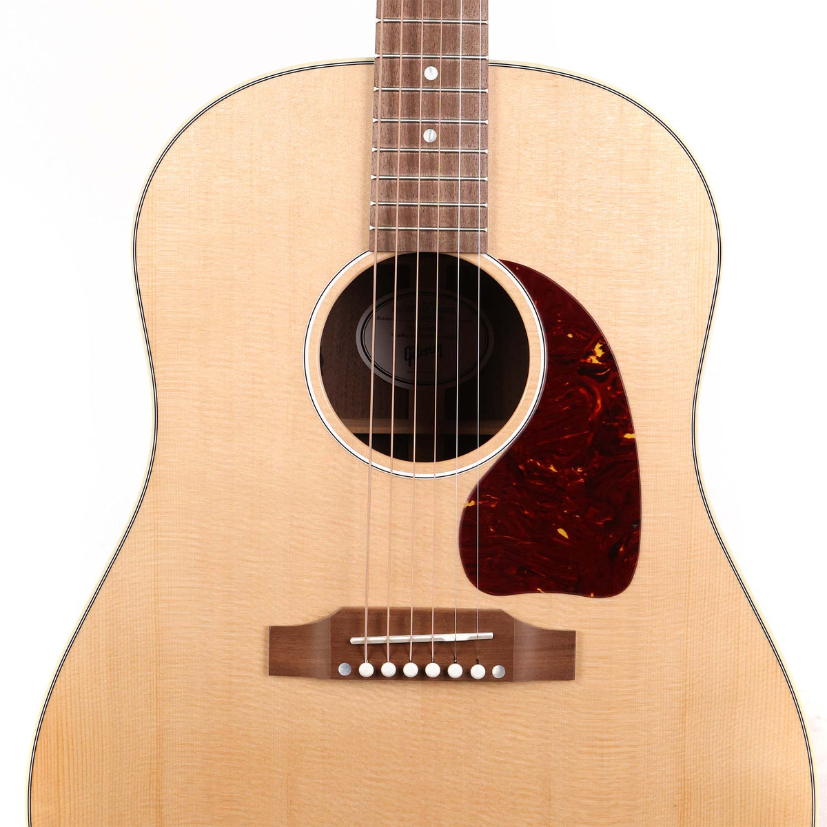 Gibson J-45 Studio Walnut Acoustic-Electric Natural Used — 4