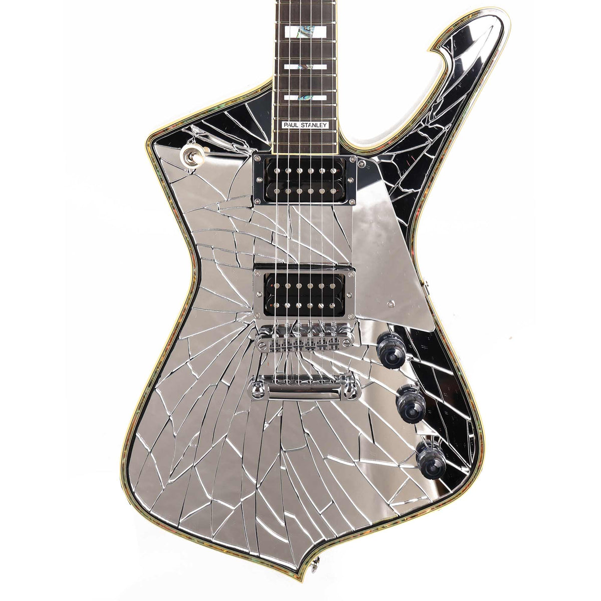 Ibanez PS1CM Paul Stanley Signature Acrylic Cracked Mirror — 1