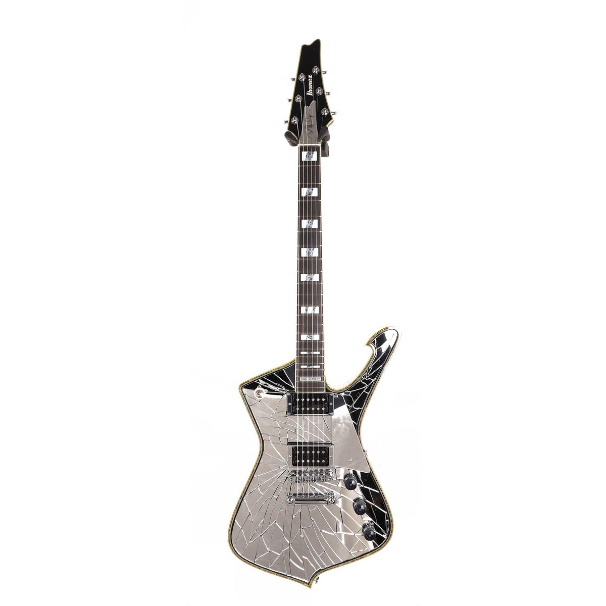 Ibanez PS1CM Paul Stanley Signature Acrylic Cracked Mirror — 2
