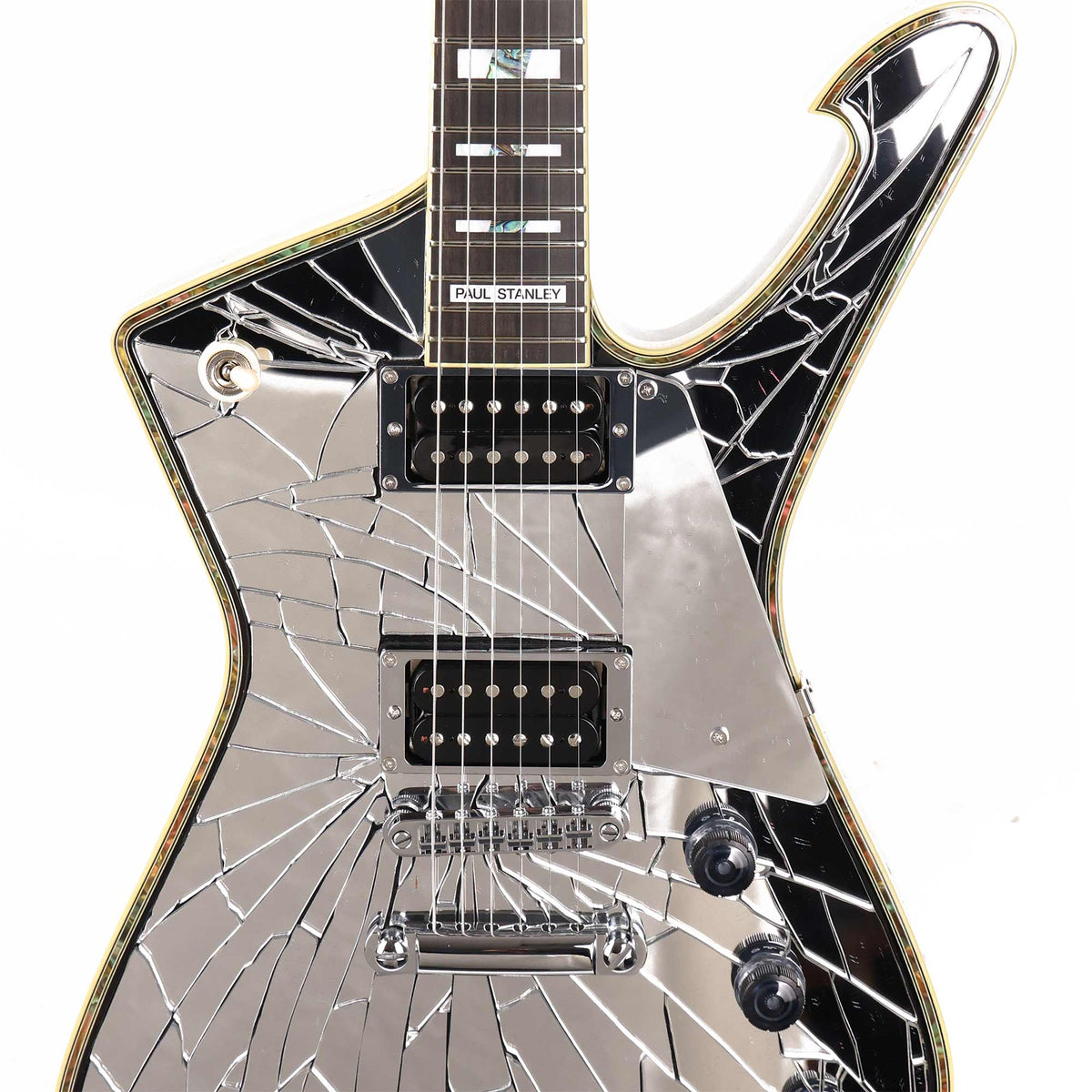 Ibanez PS1CM Paul Stanley Signature Acrylic Cracked Mirror — 4