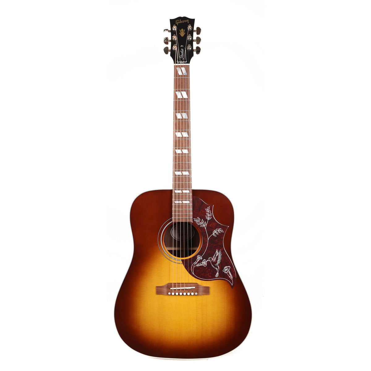 Gibson Hummingbird Studio Walnut Acoustic-Electric Walnut Burst — 2