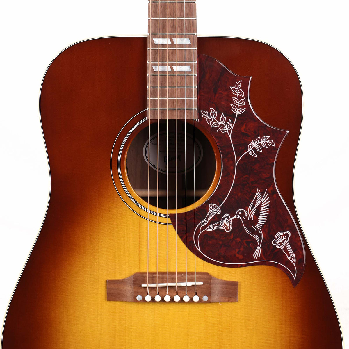 Gibson Hummingbird Studio Walnut Acoustic-Electric Walnut Burst — 4