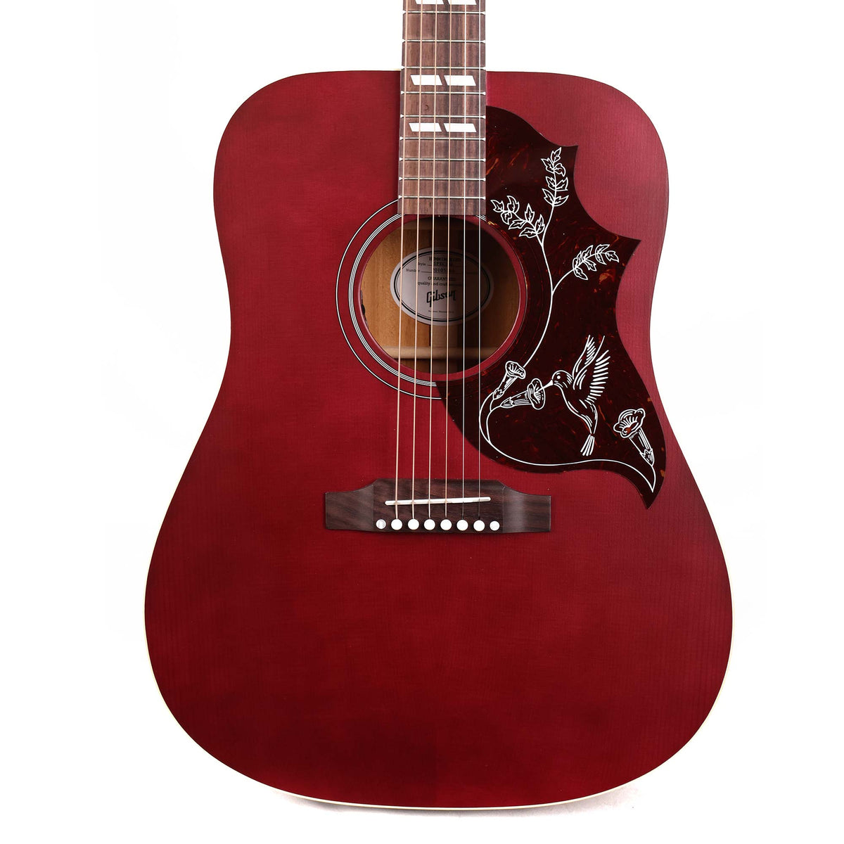 Gibson Hummingbird Special Acoustic-Electric Satin Wine Red — 1