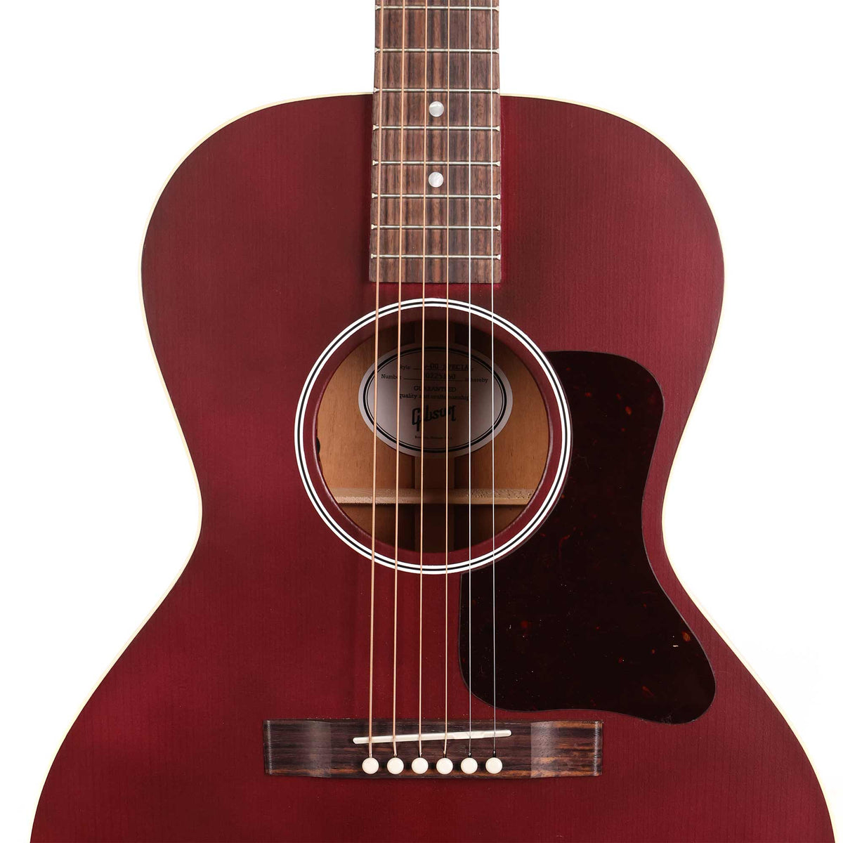 Gibson L-00 Special Acoustic-Electric Satin Wine Red — 4