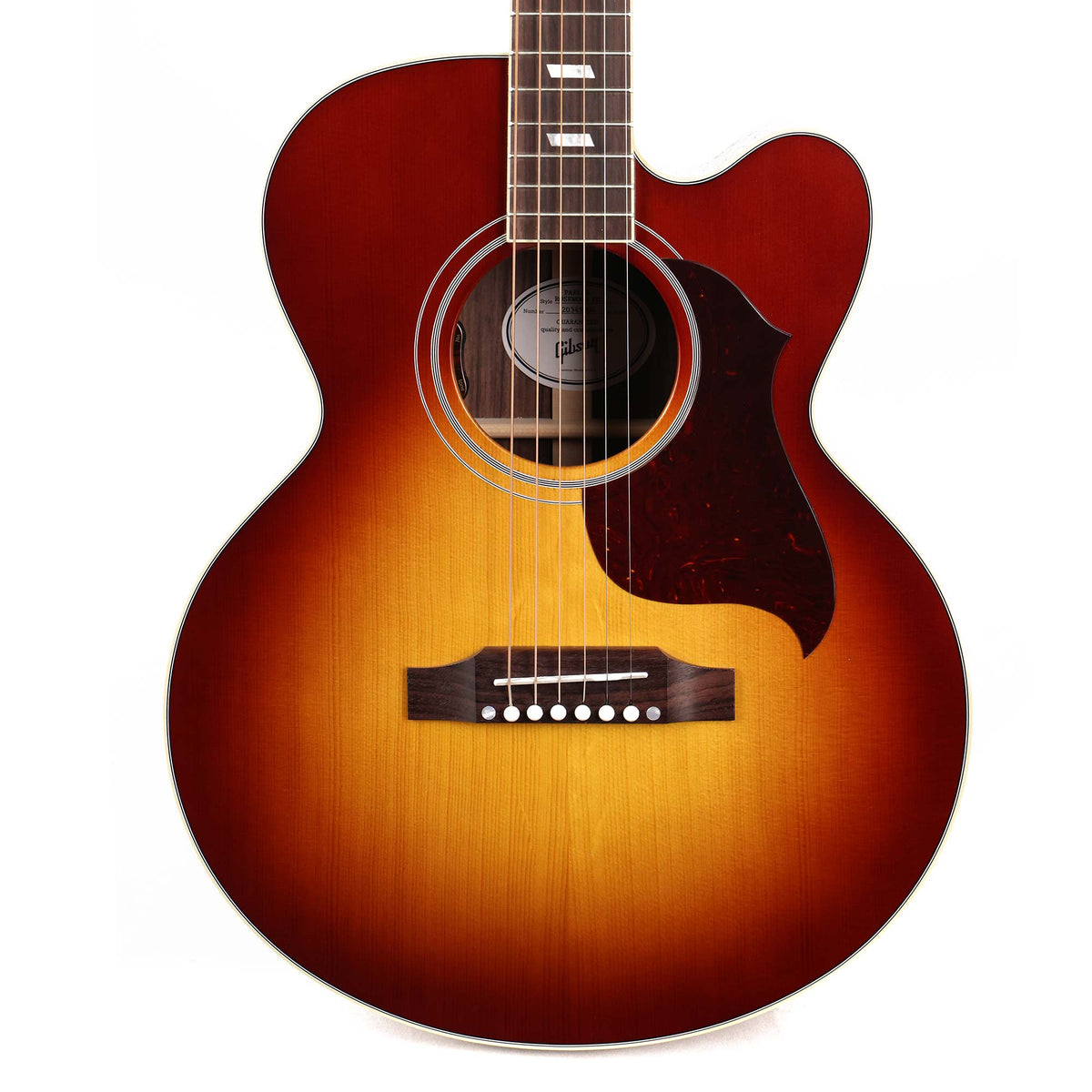 Gibson Parlor Modern EC Rosewood Acoustic-Electric Rosewood Burst Used — 1