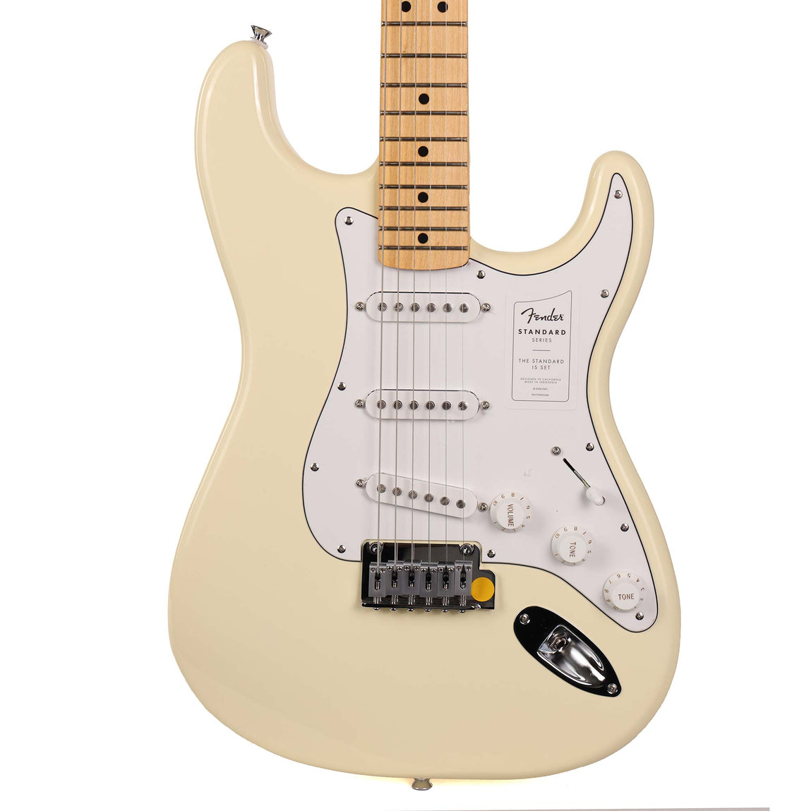 Fender Standard Stratocaster Olympic White | The Music Zoo