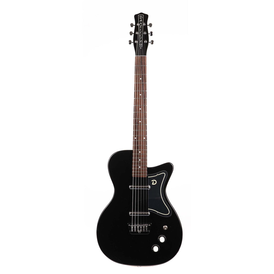 DANELECTORO 56-U2 BLACK ダンエレクトロ Danelectro '56 U2 Guitar Black | The Music Zoo