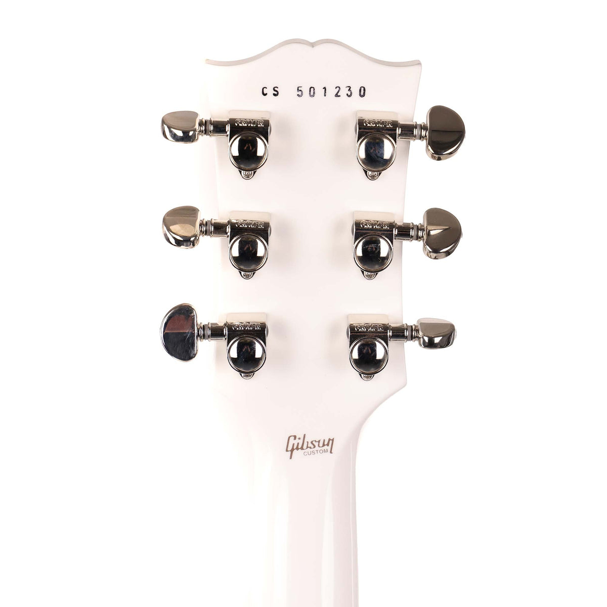 Gibson Custom Shop Les Paul Custom Made 2 Measure Alpine White with EMGs — 7