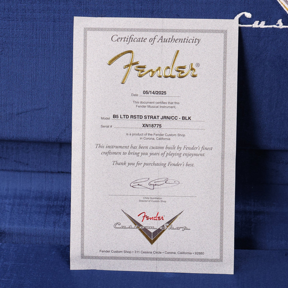 Fender Custom Shop Limited Edition Roasted Stratocaster Journeyman Relic Black — 14