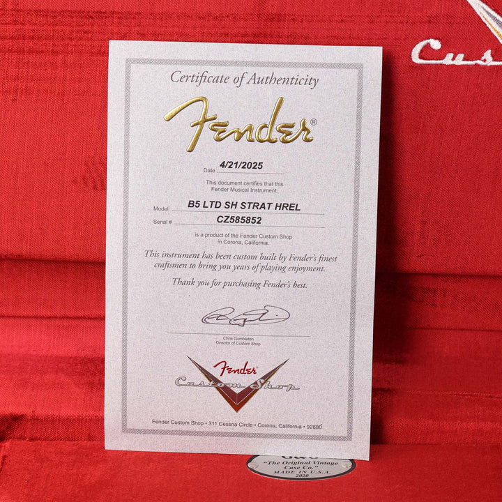 Fender Custom Shop Limited Edition SH Stratocaster Heavy Relic Aged Charcoal Frost Metallic