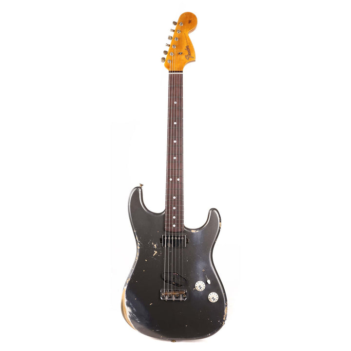 Fender Custom Shop Limited Edition SH Stratocaster Heavy Relic Aged Charcoal Frost Metallic