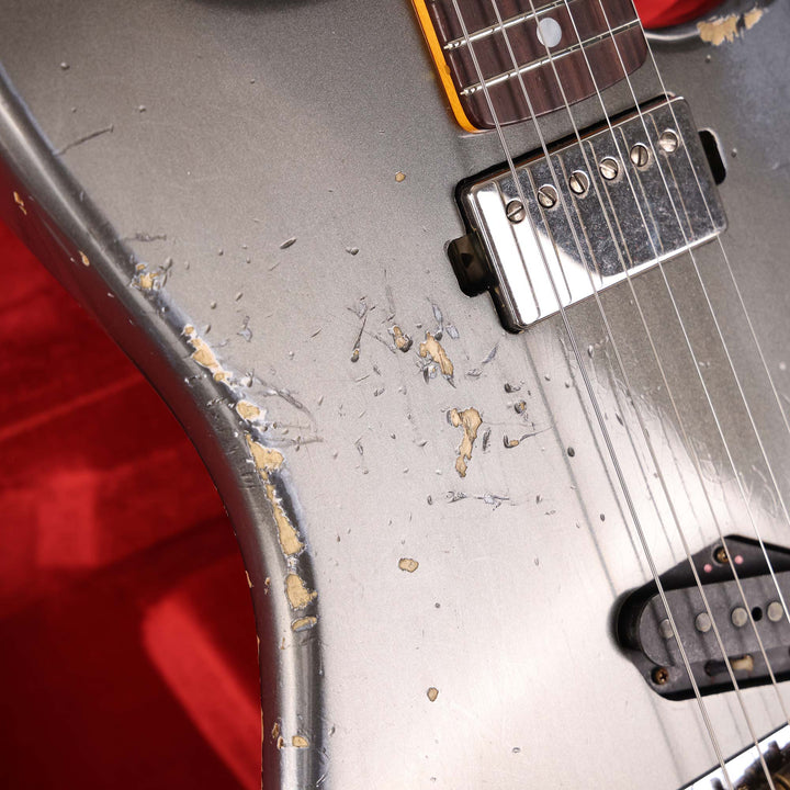 Fender Custom Shop Limited Edition SH Stratocaster Heavy Relic Aged Charcoal Frost Metallic