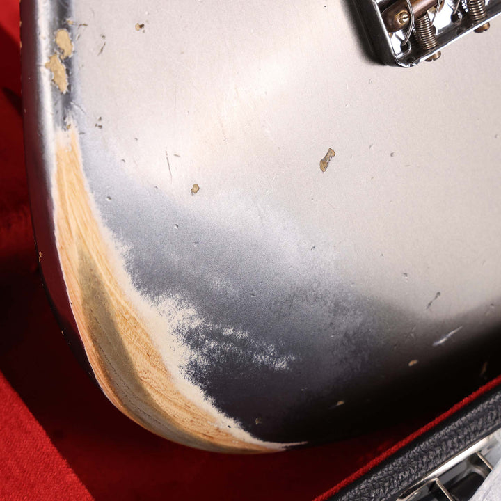 Fender Custom Shop Limited Edition SH Stratocaster Heavy Relic Aged Charcoal Frost Metallic