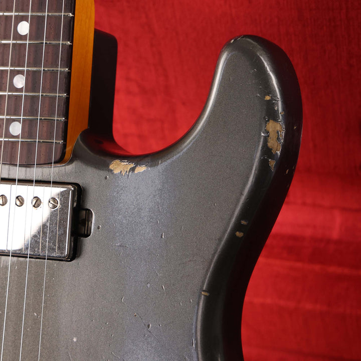 Fender Custom Shop Limited Edition SH Stratocaster Heavy Relic Aged Charcoal Frost Metallic