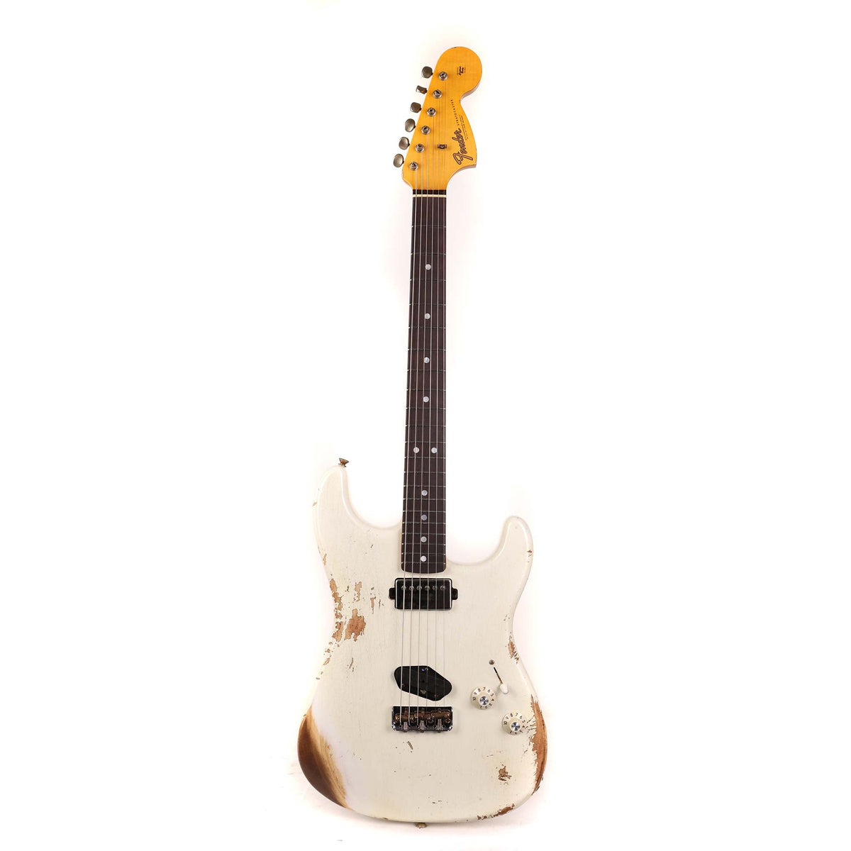 Fender Custom Shop Limited Edition SH Stratocaster Heavy Relic Aged Olympic White — 2