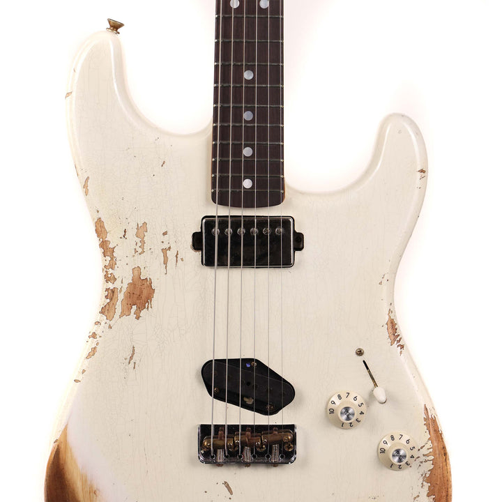Fender Custom Shop Limited Edition SH Stratocaster Heavy Relic Aged Olympic White