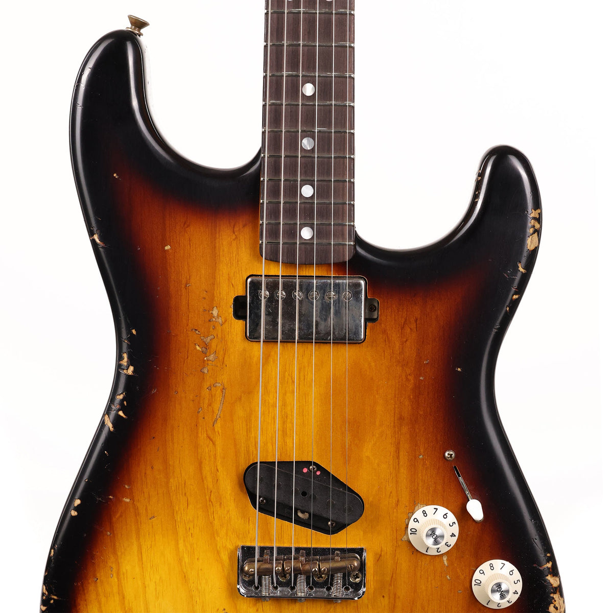 Fender Custom Shop Limited Edition SH Stratocaster Heavy Relic Aged 2-Color Sunburst — 4
