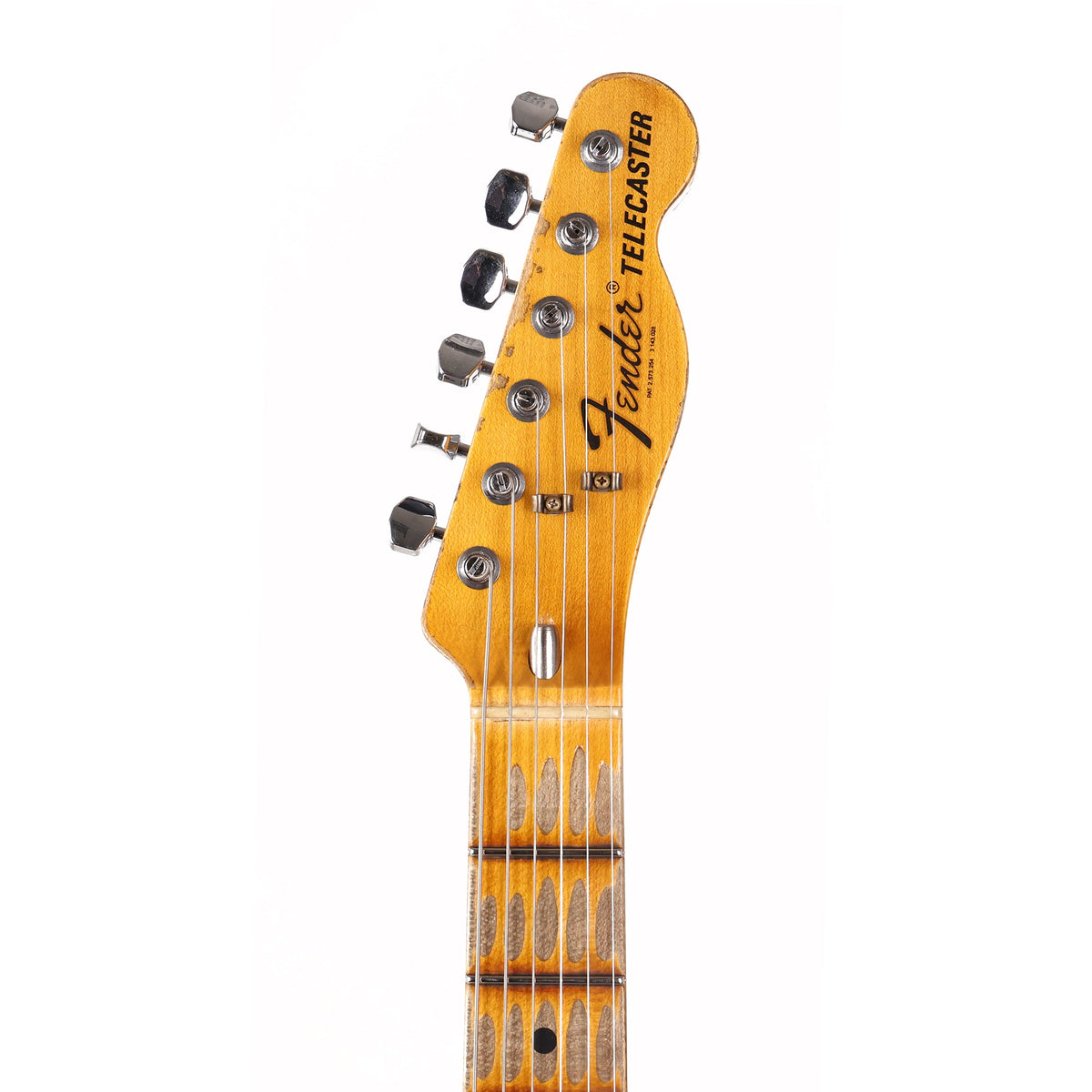 Fender Custom Shop Limited Edition Telecaster Custom Super Heavy Relic Aged Burgundy Mist Metallic Burst — 6