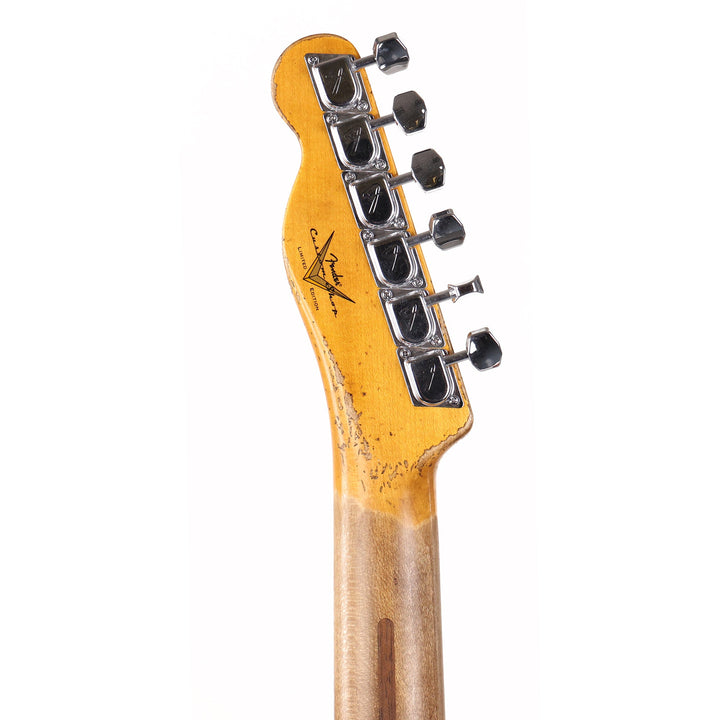 Fender Custom Shop Limited Edition Telecaster Custom Super Heavy Relic Aged Burgundy Mist Metallic Burst