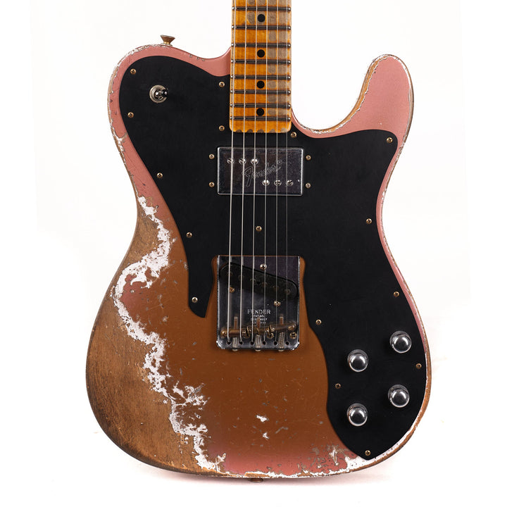 Fender Custom Shop Limited Edition Telecaster Custom Super Heavy Relic Aged Burgundy Mist Metallic Burst