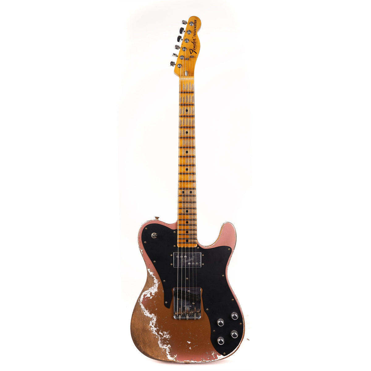 Fender Custom Shop Limited Edition Telecaster Custom Super Heavy Relic Aged Burgundy Mist Metallic Burst — 2