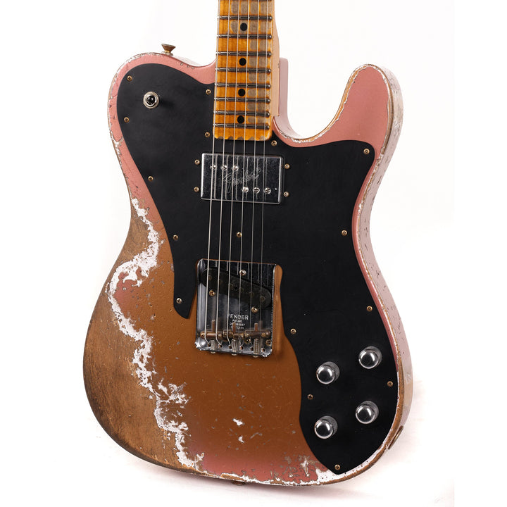 Fender Custom Shop Limited Edition Telecaster Custom Super Heavy Relic Aged Burgundy Mist Metallic Burst