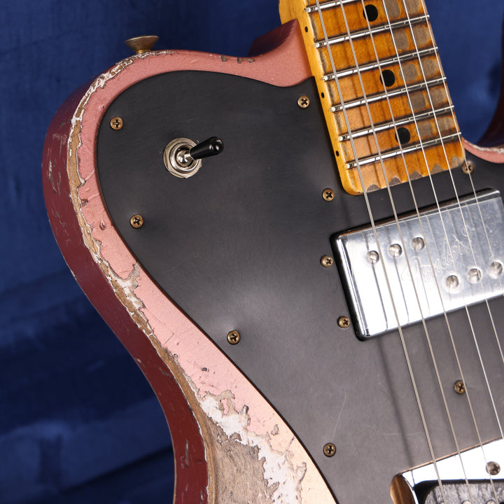 Fender Custom Shop Limited Edition Telecaster Custom Super Heavy Relic Aged Burgundy Mist Metallic Burst