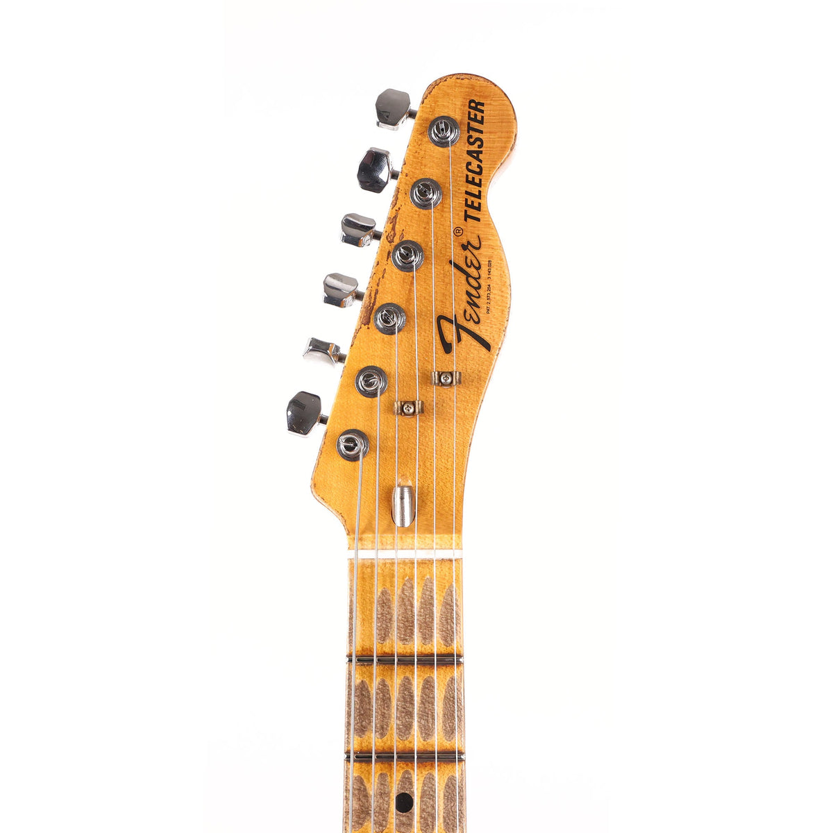 Fender Custom Shop Limited Edition Telecaster Custom Super Heavy Relic Aged Charcoal Frost Metallic Burst — 11