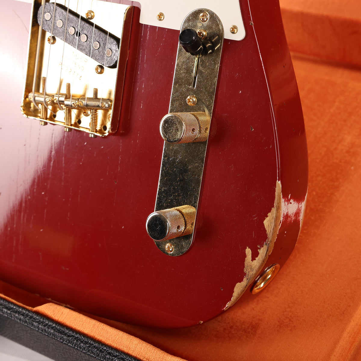 Fender Custom Shop Limited Edition Hotshot Telecaster Aged Cimmaron Red 2025 — 10