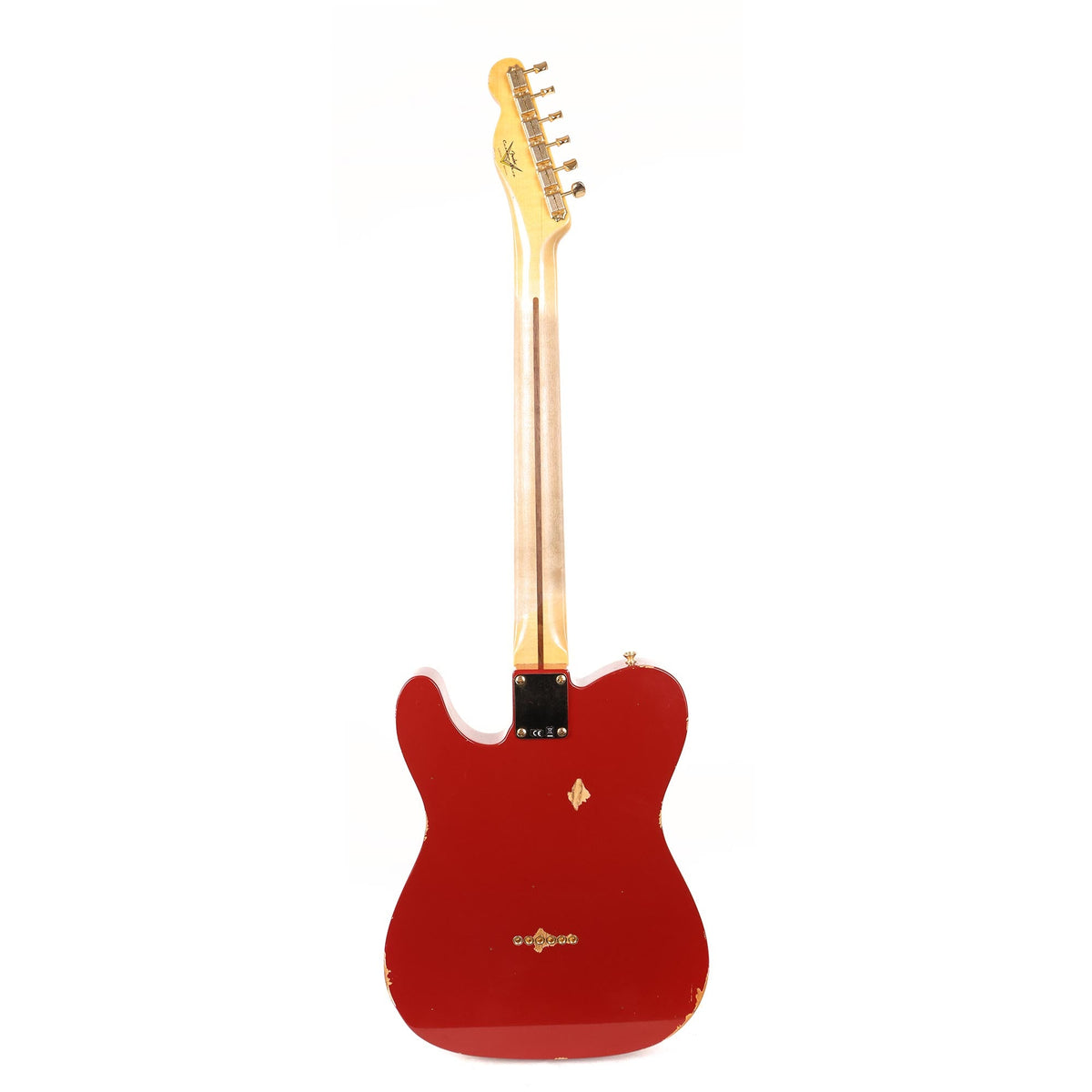 Fender Custom Shop Limited Edition Hotshot Telecaster Aged Cimmaron Red 2025 — 3