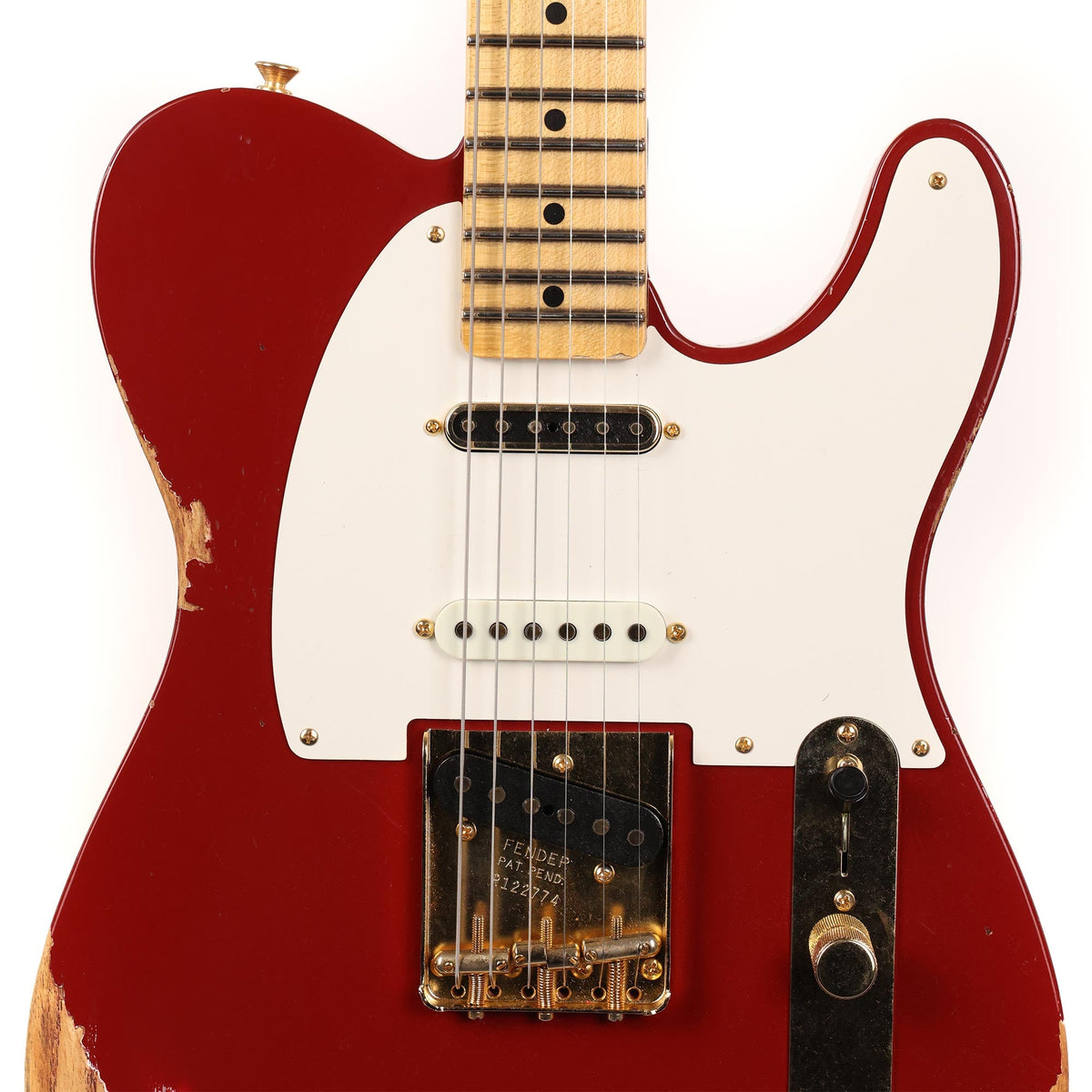 Fender Custom Shop Limited Edition Hotshot Telecaster Aged Cimmaron Red 2025 — 4