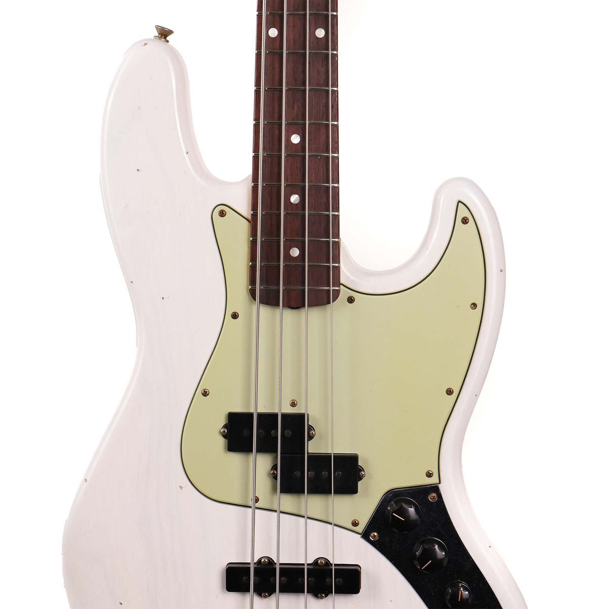 Fender Custom Shop Limited Edition Jazz Bass Special Journeyman Relic White Blonde 2025 — 4