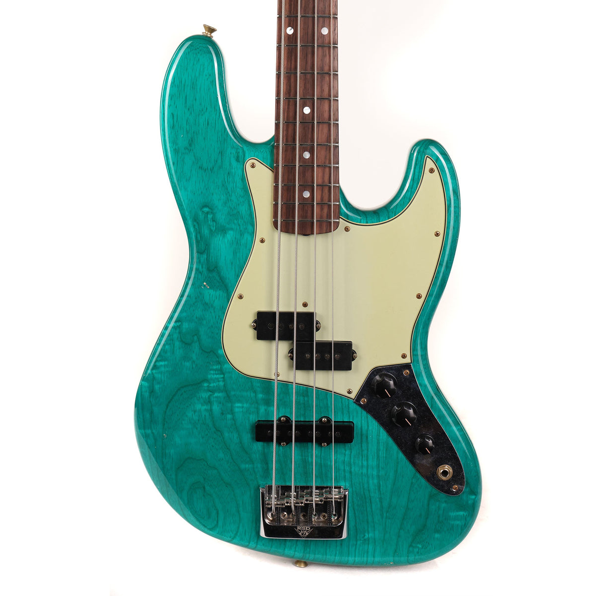 Fender Custom Shop Limited Edition Jazz Bass Special Journeyman Relic Teal Green Transparent 2025 — 1