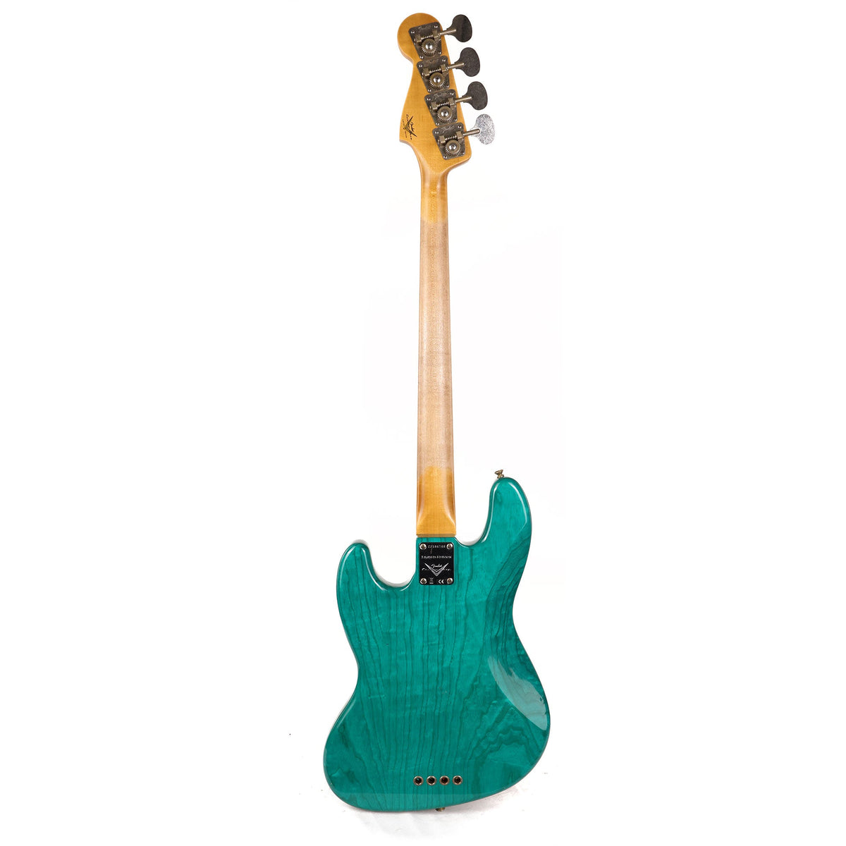 Fender Custom Shop Limited Edition Jazz Bass Special Journeyman Relic Teal Green Transparent 2025 — 3