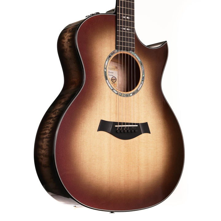 Taylor Custom Shop 2025 Catch Event Grand Auditorium Silver Cranberry Supernova