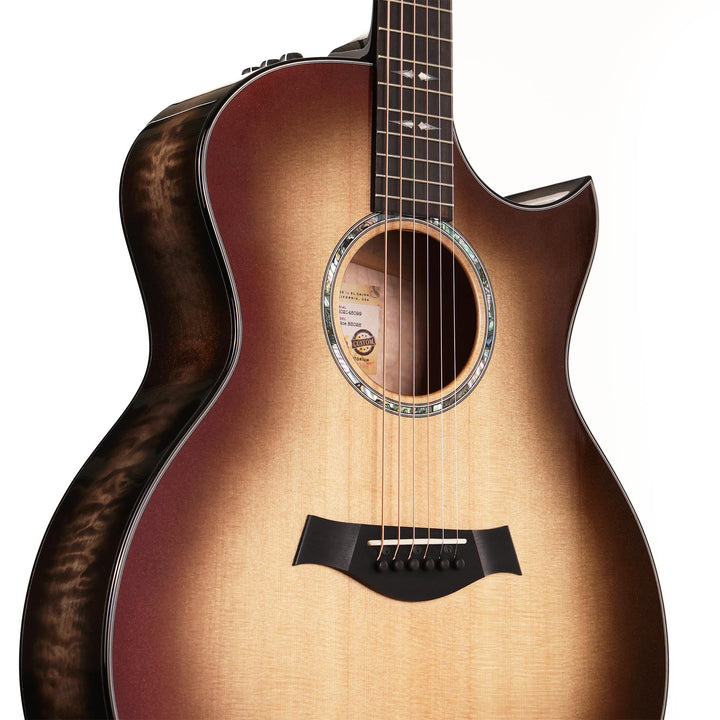 Taylor Custom Shop 2025 Catch Event Grand Auditorium Silver Cranberry Supernova