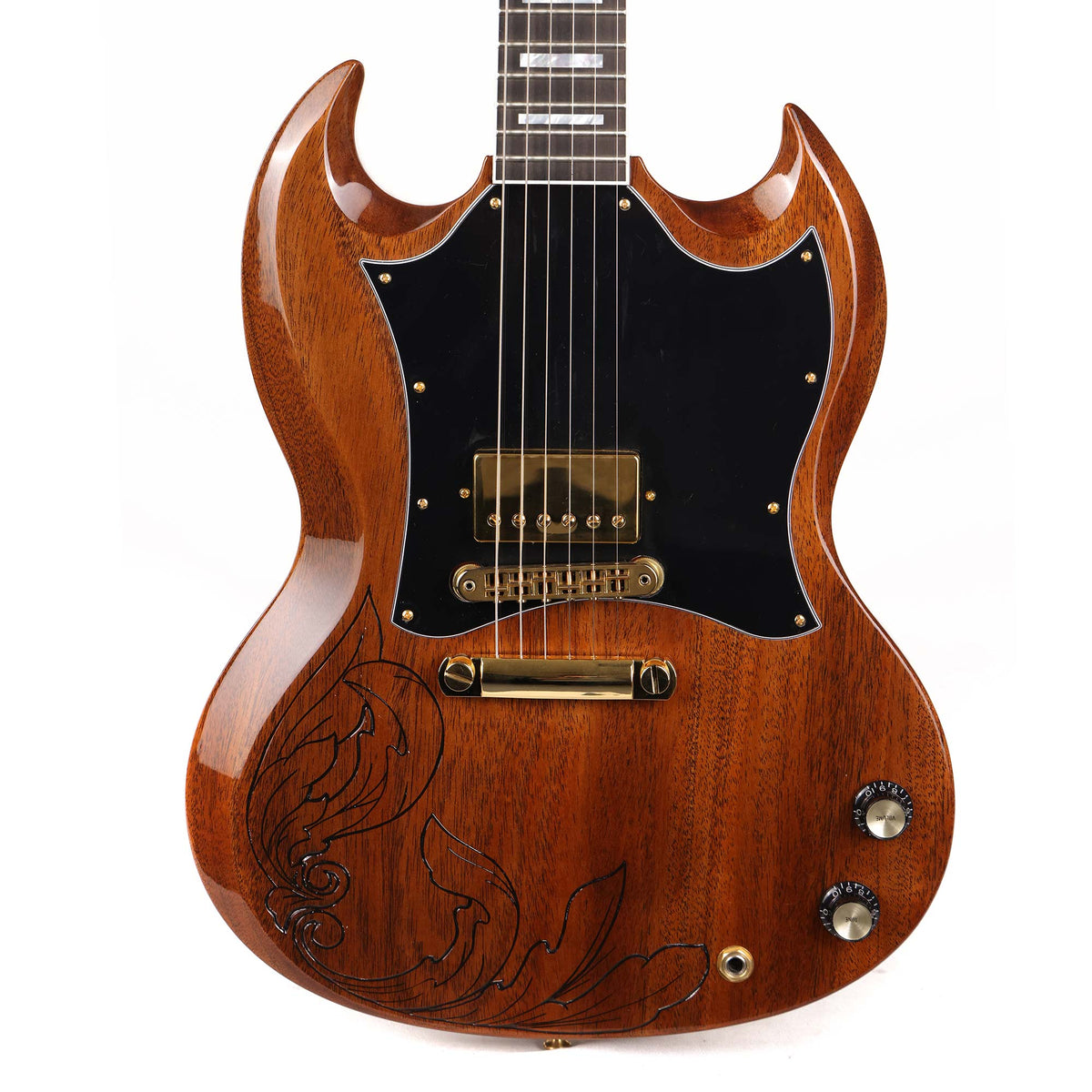 Gibson Custom Shop SG Custom Made 2 Measure Walnut Gloss — 1