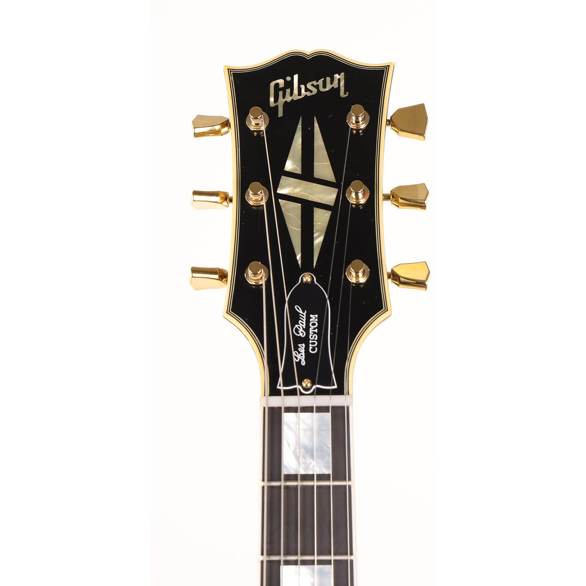 Gibson Custom Shop 1968 Les Paul Custom Silverburst Ultra Light Aged Gold Hardware — 12