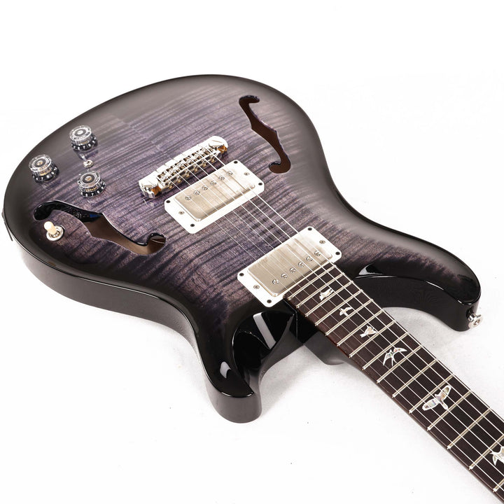 PRS Hollowbody II Piezo Purple Mist Wraparound Smokeburst