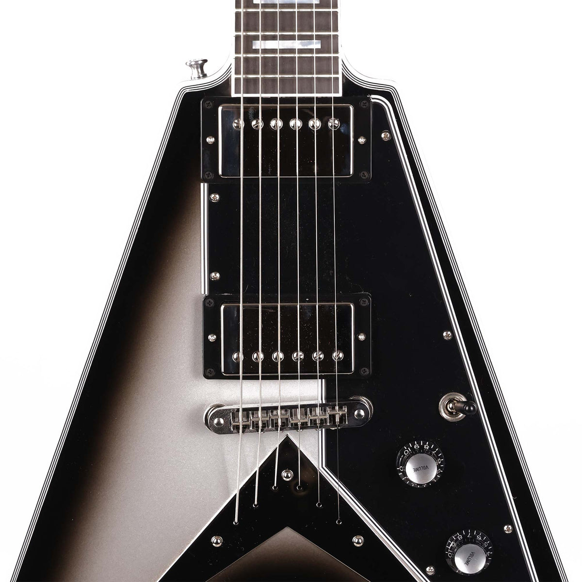 Gibson Custom Shop Flying V Custom Made 2 Measure Silverburst 2025 — 4