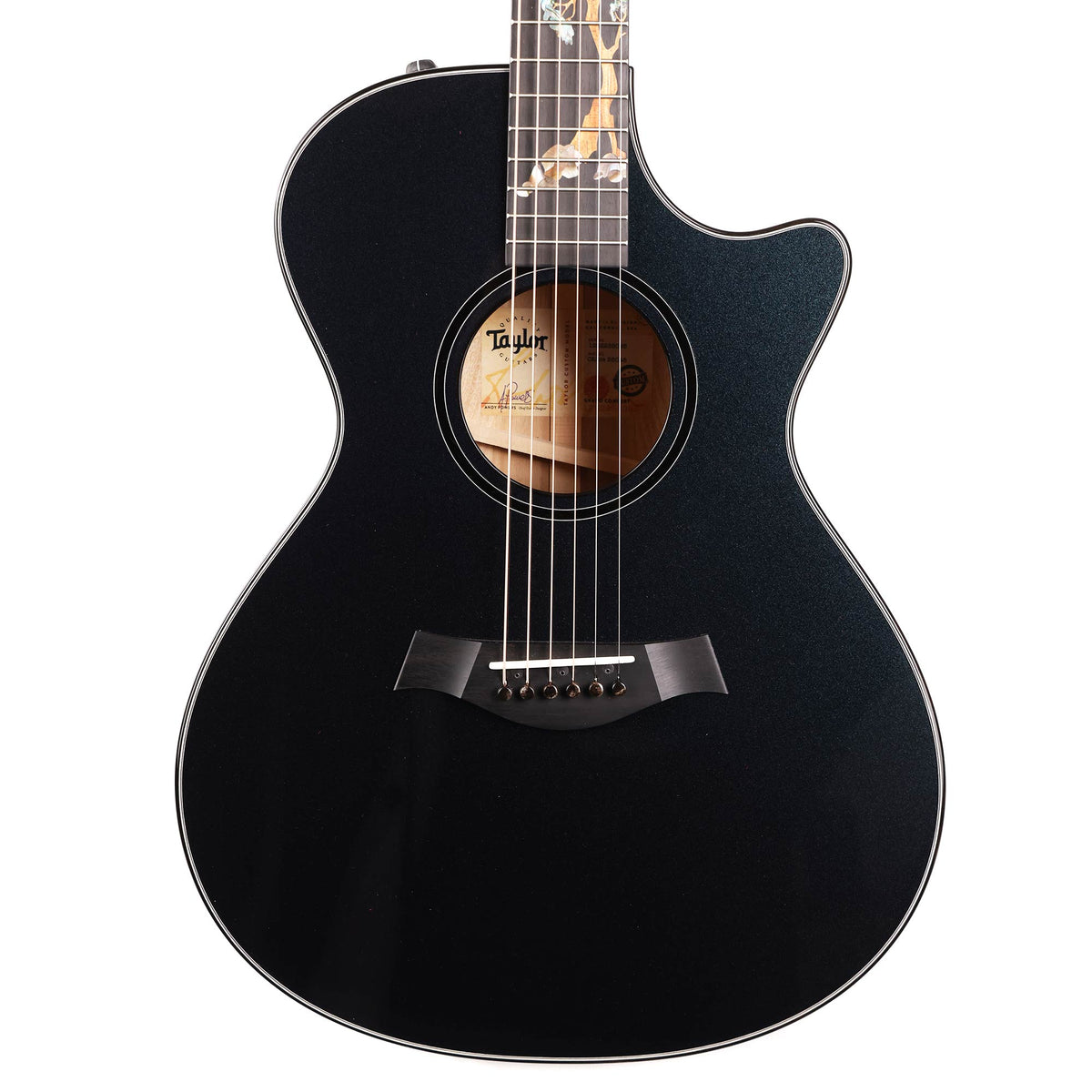 Taylor Custom Shop 2025 Catch Event Grand Concert Shamel Ash Dark Turquoise Metallic — 1