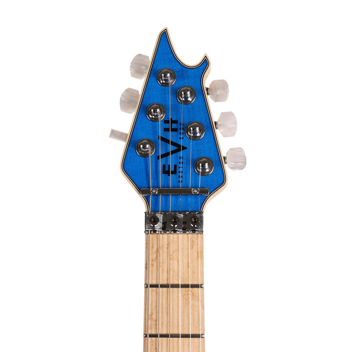 EVH Custom Shop Wolfgang Quilt Top Trans Blue