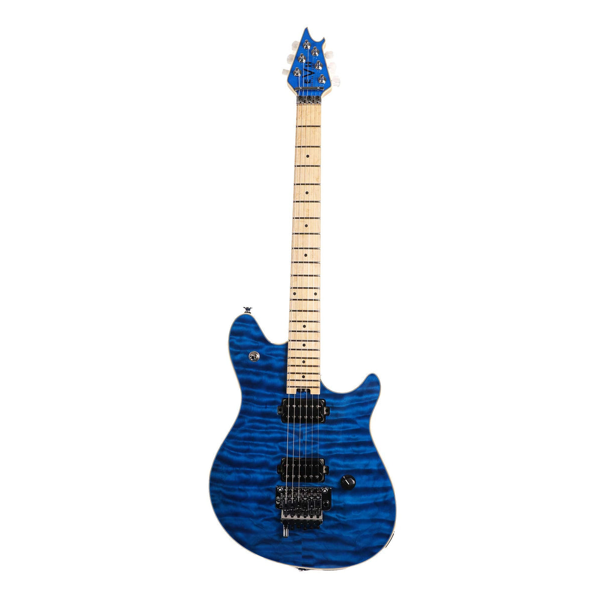 EVH Custom Shop Wolfgang Quilt Top Trans Blue — 2