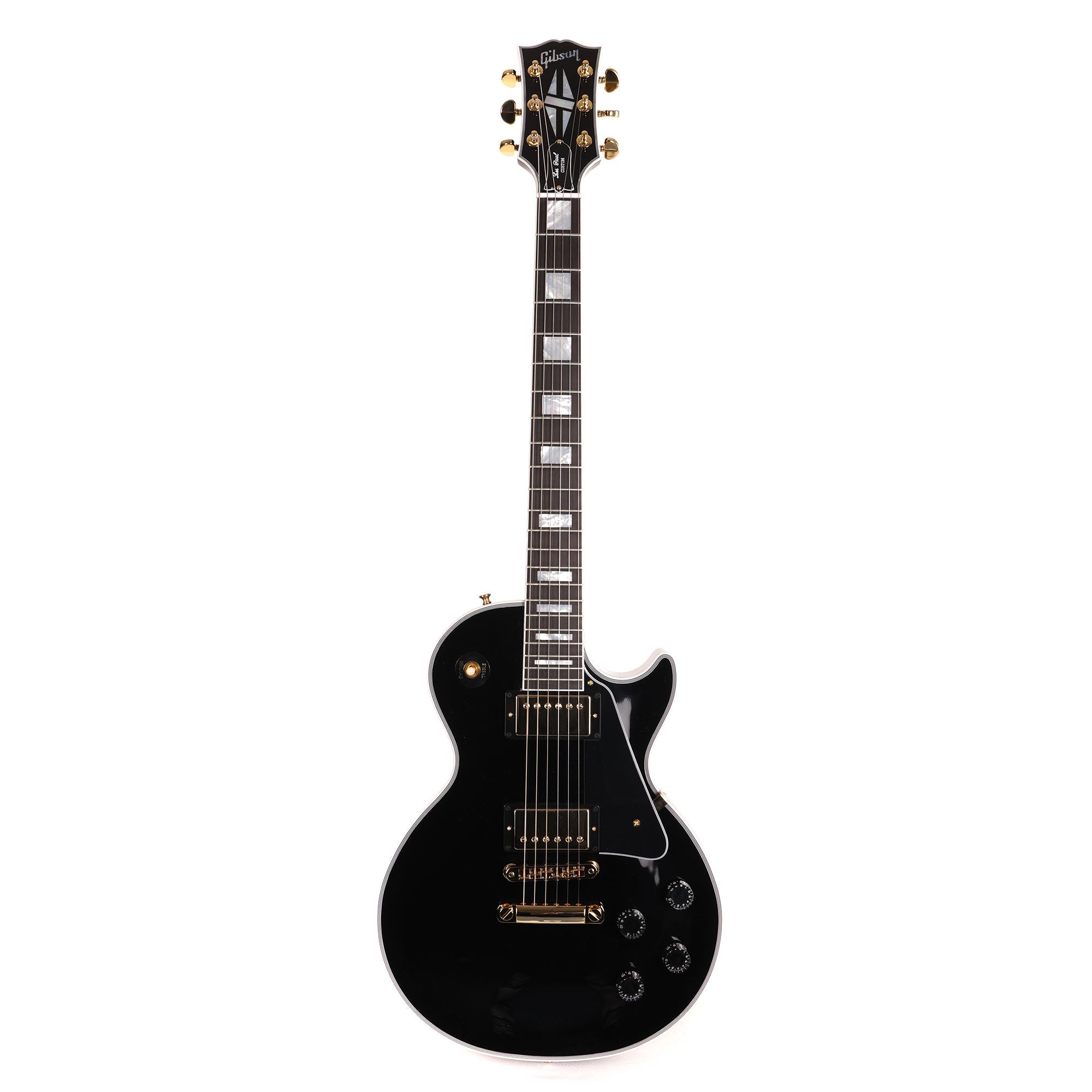 ギター Gibson Les Paul custom shop Gibson Custom Shop Les Paul Custom Ebony | The Music Zoo