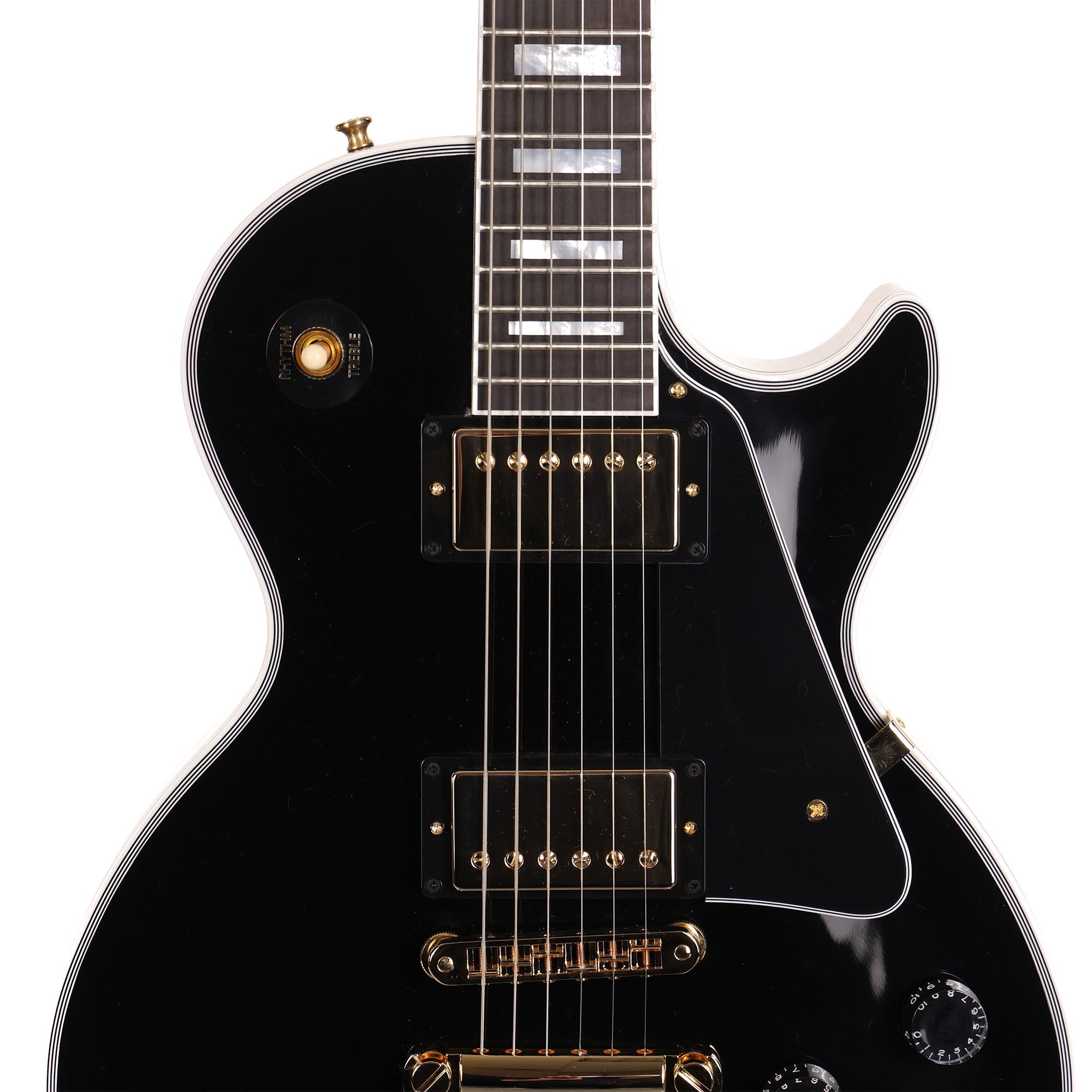 Gibson Custom Shop Les Paul Custom Ebony | The Music Zoo